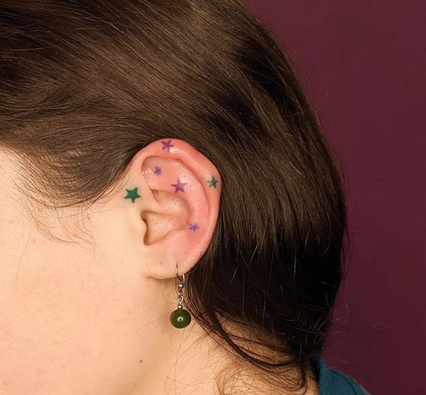 Ear Tattoos: Inspiration and Design Ideas