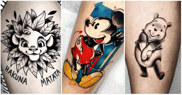 Disney tattoos that take you back to childhood
